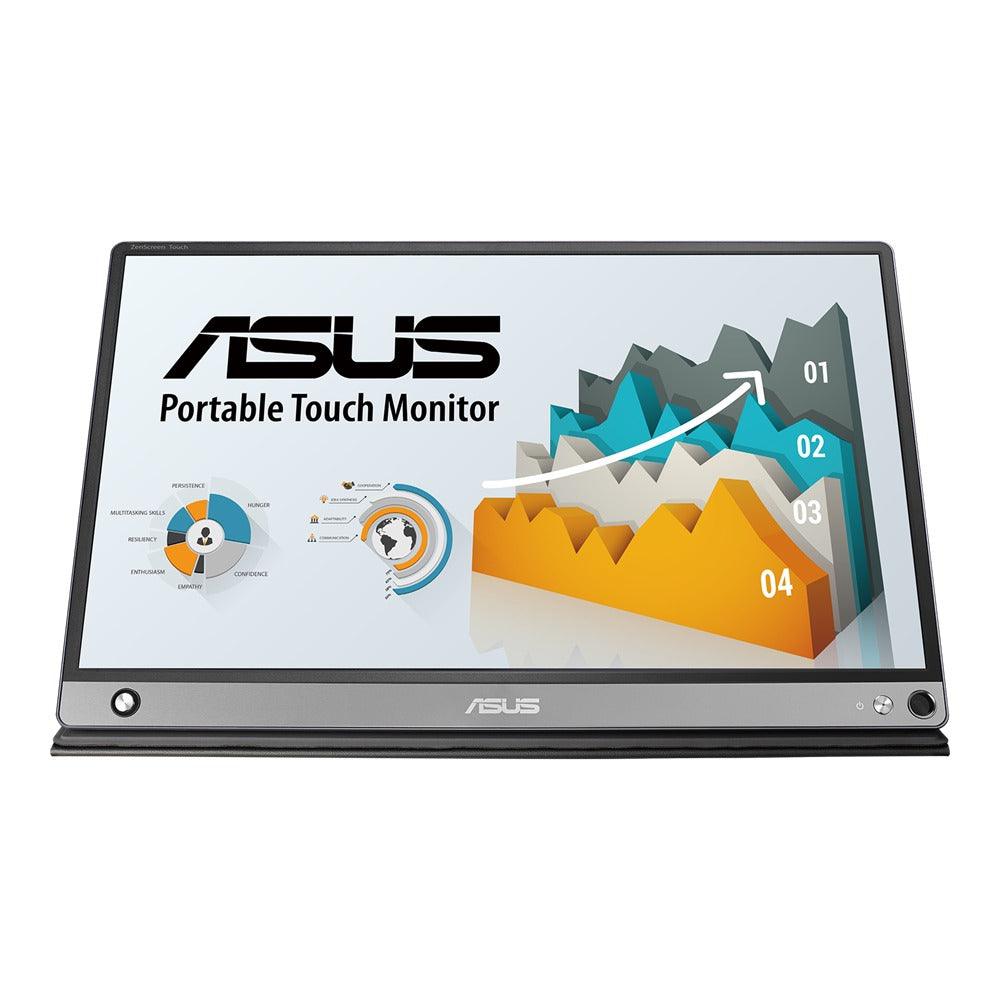 Asus ZenScreen Touch MB16AMT-J 15.6” FHD IPS Portable USB Type-C Monitor - DataBlitz