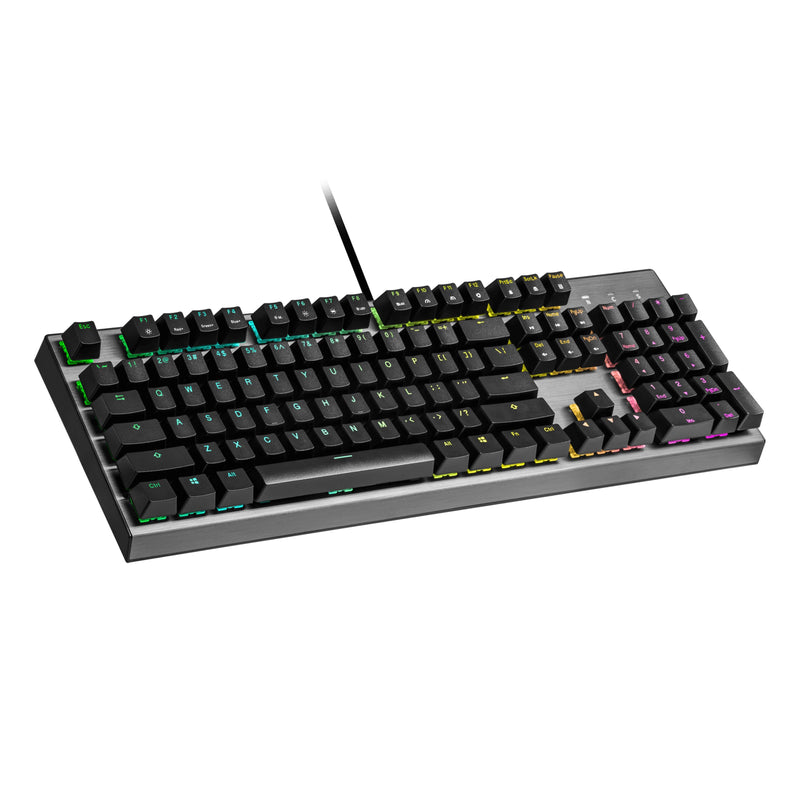 COOLER MASTER CK350 RGB MECHANICAL GAMING KEYBOARD (RED LINEAR SWITCH) - DataBlitz