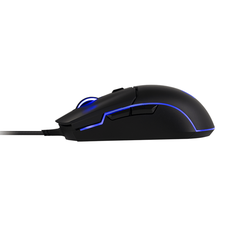 COOLER MASTER CM110 6000 DPI OPTICAL SENSOR 3-ZONE RGB WIRED GAMING MOUSE - DataBlitz