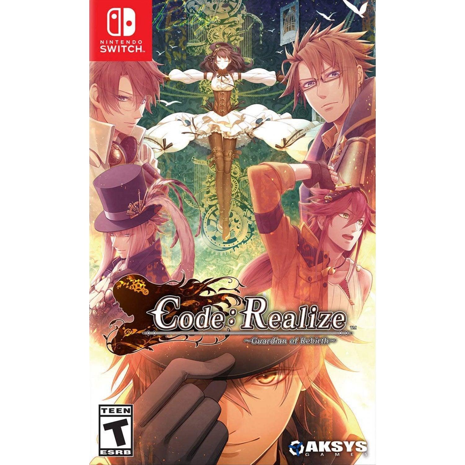 DATABLITZ | NINTENDO SWITCH CODE REALIZE GUARDIAN OF REBIRTH