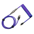 Cooler Master Coiled Keyboard Cable (Thunderstorm Blue-Purple) KB-CLZ1 - DataBlitz