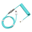 Cooler Master Coiled Keyboard Cable (Pastel Cyan) KB-CCZ1 - DataBlitz