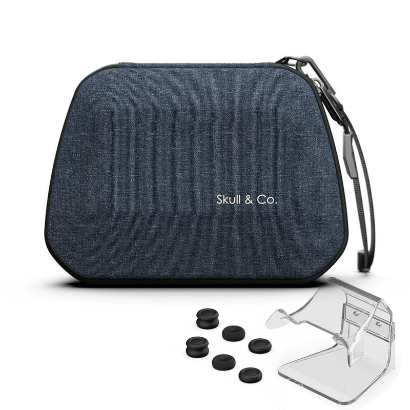 SKULL & CO. CONTROLLER CARRYING CASE BUNDLE FOR ALL CONTROLLERS (DENIM) (CTCSET-ALL-DEN) - DataBlitz