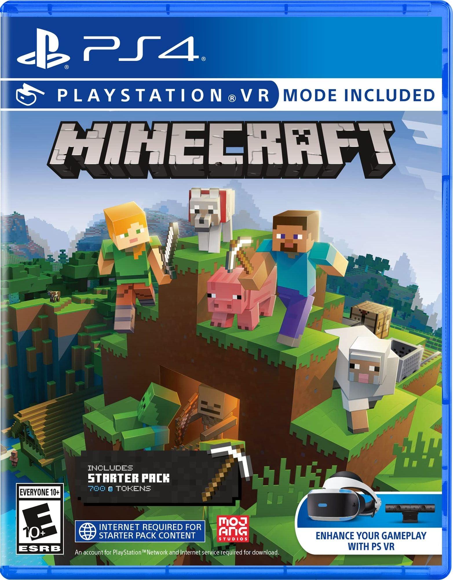 PS4 MINECRAFT VR (INCLUDES STARTER PACK) - DataBlitz