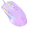 Onikuma CW905 6400 DPI Wired Gaming Mouse 7 Buttons Design RGB (Purple) - DataBlitz