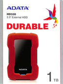 ADATA HD330 SHOCK-PROOF EXTERNAL HARD DRIVE 1TB (RED) - DataBlitz