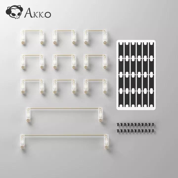 AKKO Screw-In Stabilizer (Full Transparent/Clear) - DataBlitz