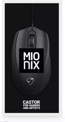 Mionix Castor Black Optical Gaming Mouse - DataBlitz