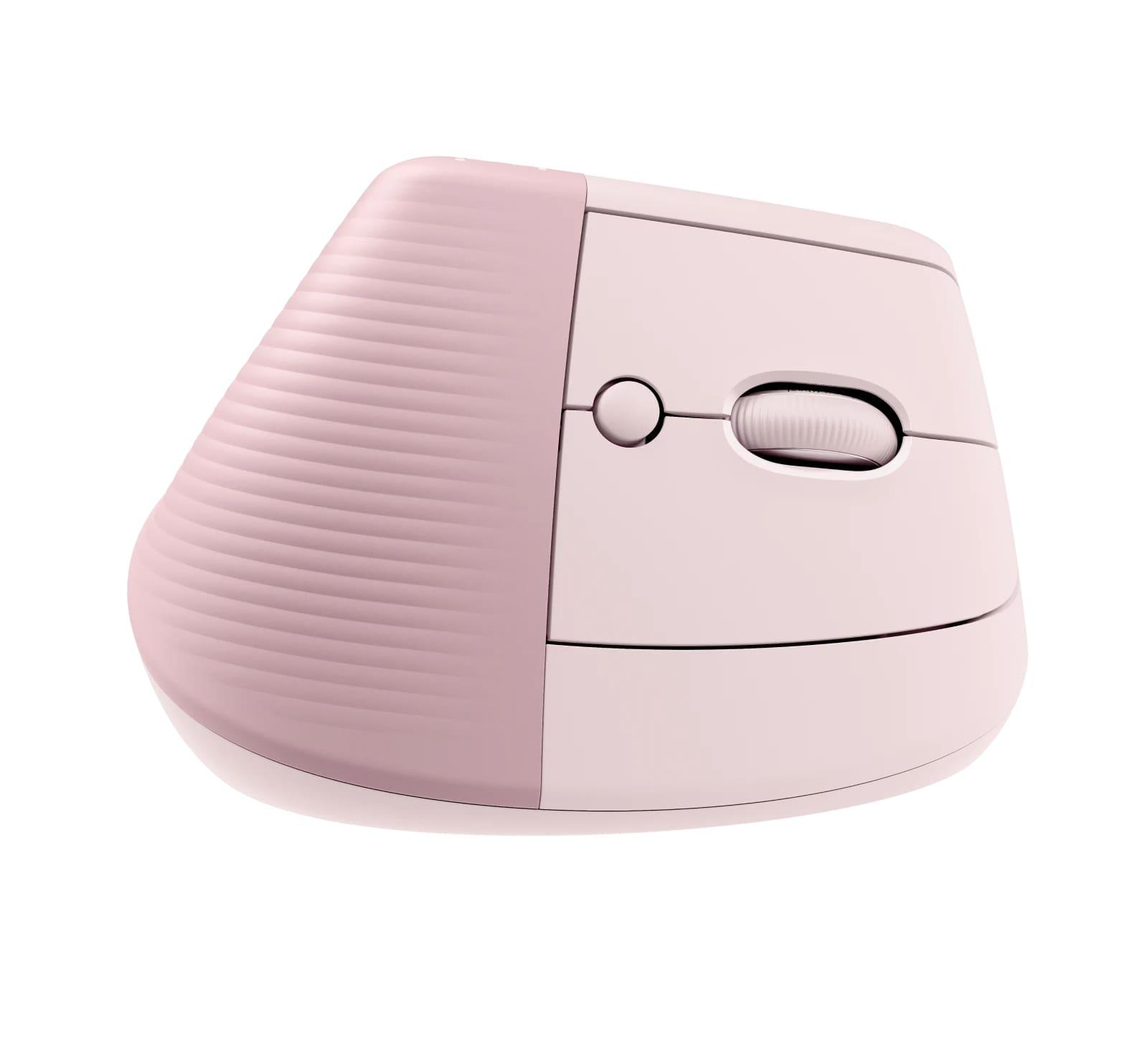 LOGITECH LIFT VERTICAL ERGONOMIC MOUSE (ROSE/DARK ROSE) - DataBlitz