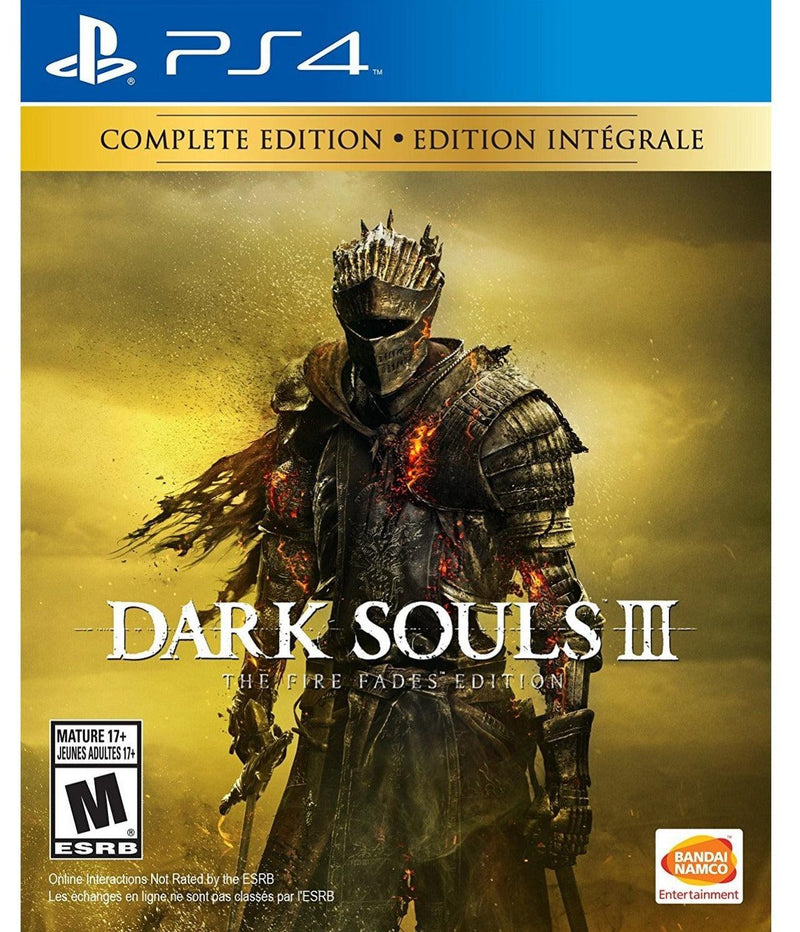 PS4 DARK SOULS III THE FIRE FADES EDITION COMPLETE EDITION ALL (ENG/FR) - DataBlitz
