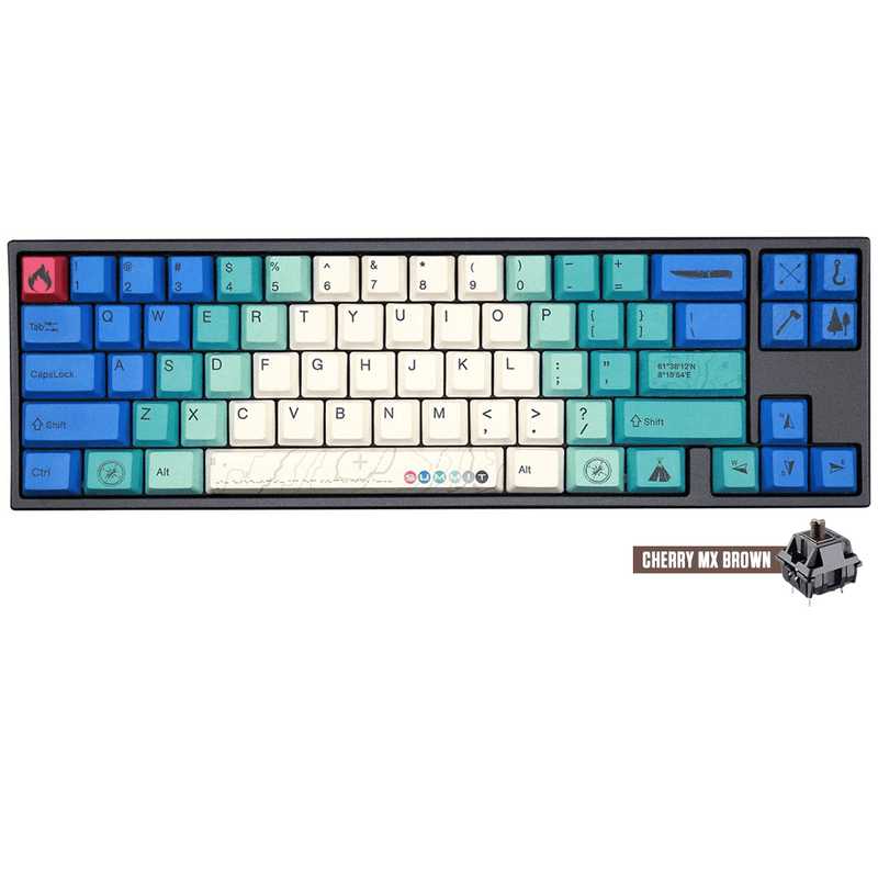 DUCKY MIYA PRO SUMMIT V2 MECHANICAL KEYBOARD (CHERRY MX BROWN) (A17A022A2A2A01A007) - DataBlitz