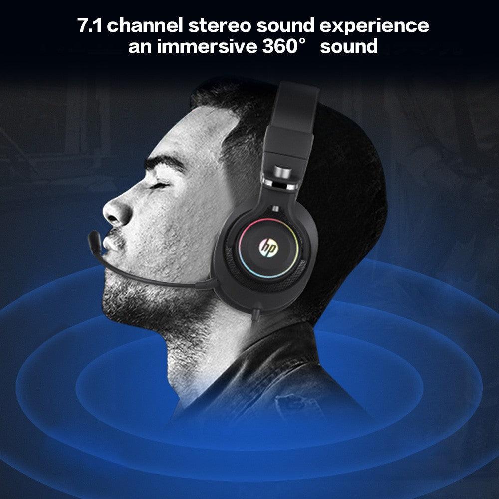 HP GAMING HEADSET H500GS GOLD - DataBlitz