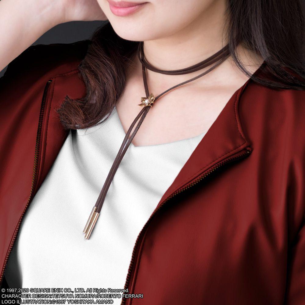 FINAL FANTASY VII REMAKE LEATHER NECKLACE (AERITH) - DataBlitz