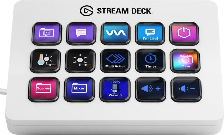 ELGATO STREAM DECK MK.2 (WHITE) - DataBlitz