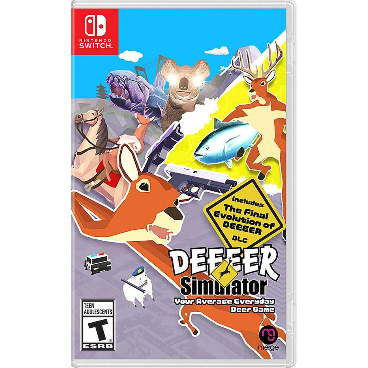 Nintendo Switch Deeeer Simulator Your Average Everyday Deer Game