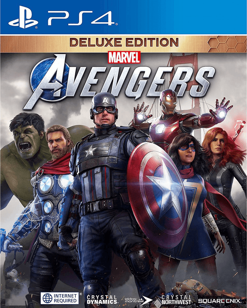 PS4 MARVEL AVENGERS DELUXE ED. - DataBlitz