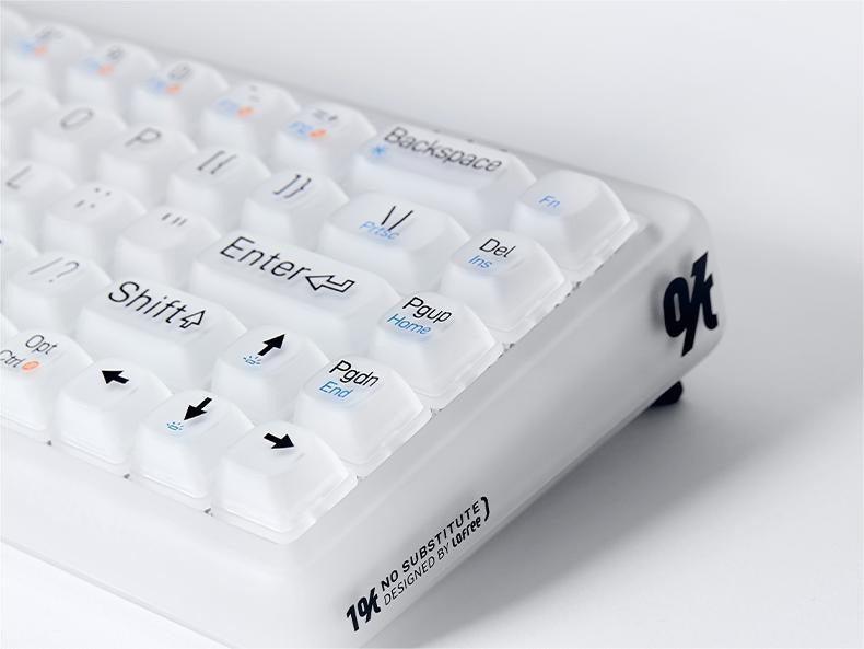 Lofree 1% Fresnel Dual-Mode Mechanical Keyboard (Misty) - DataBlitz