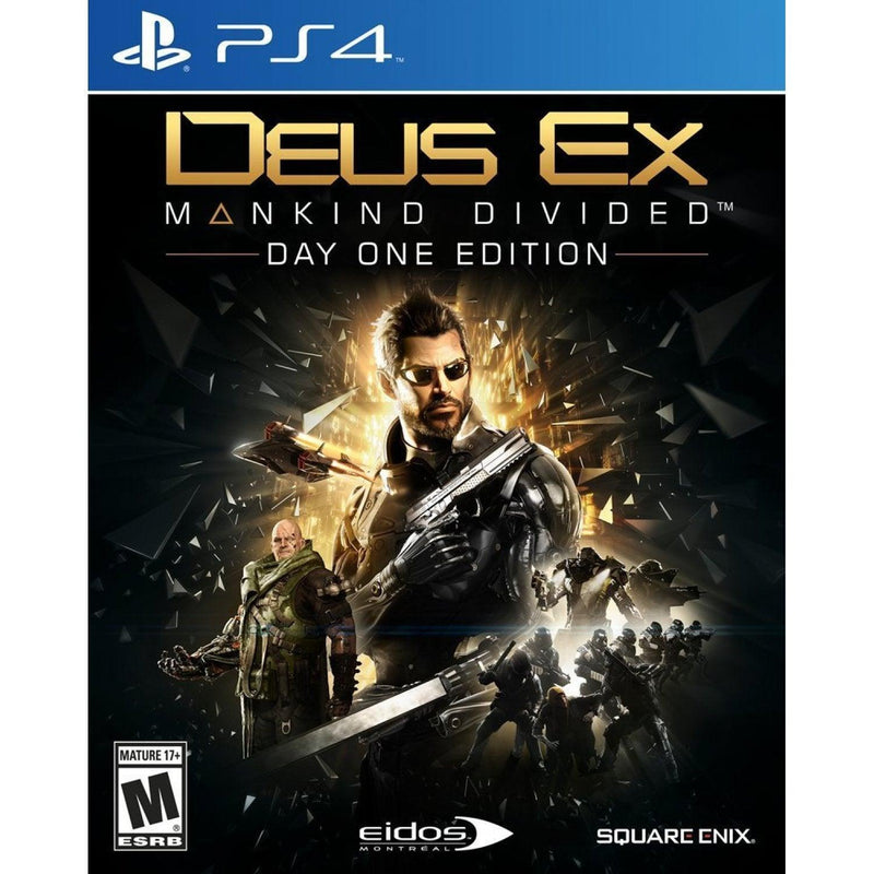 PS4 DEUS EX MANKIND DIVIDED DAY ONE EDITION ALL (ENG / SP) - DataBlitz