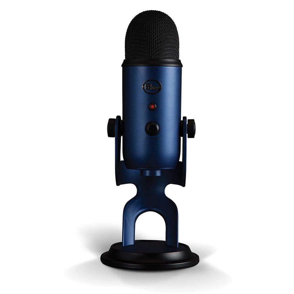 LOGITECH BLUE YETI PREMIUM MULTI-PATTERN USB MICROPHONE FOR RECORDING/STREAMING/PODCASTING/GAMING (MIDNIGHT BLUE) - DataBlitz