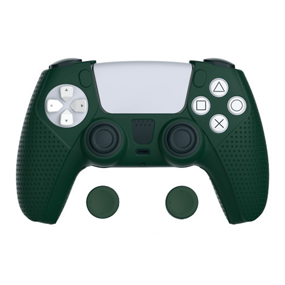 DOBE PS5 SILICONE PROTECTIVE KIT FOR P-5 (DARK GREEN) (TP5-0559) - DataBlitz