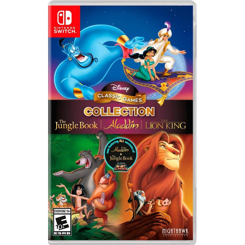 NSW DISNEY CLASSIC GAMES COLLECTION: ALADDIN/ THE LION KING/ THE JUNGLE BOOK (US) (ENG/FR) - DataBlitz