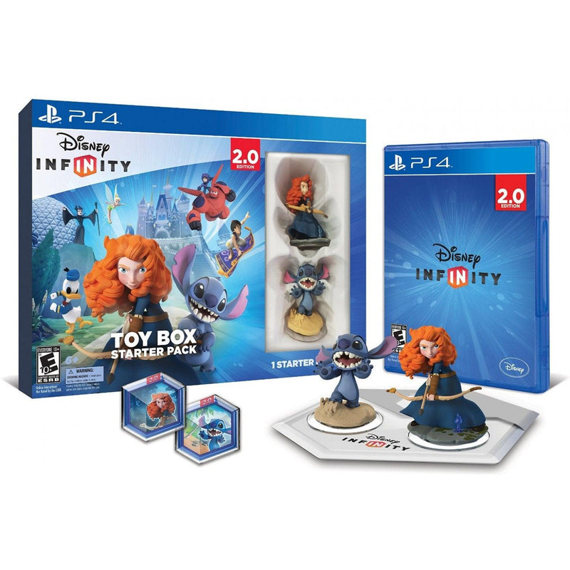 PS4 DISNEY INFINITY TOY BOX STARTER PACK 2.0 EDITION ALL - DataBlitz