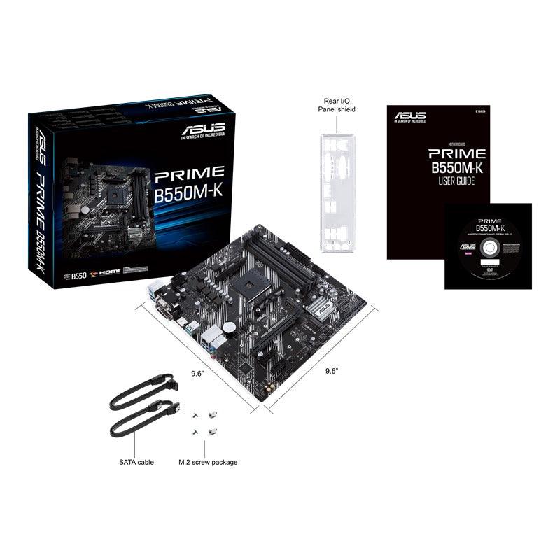 Asus Prime B550M-K AM4 Micro-ATX Motherboard - DataBlitz