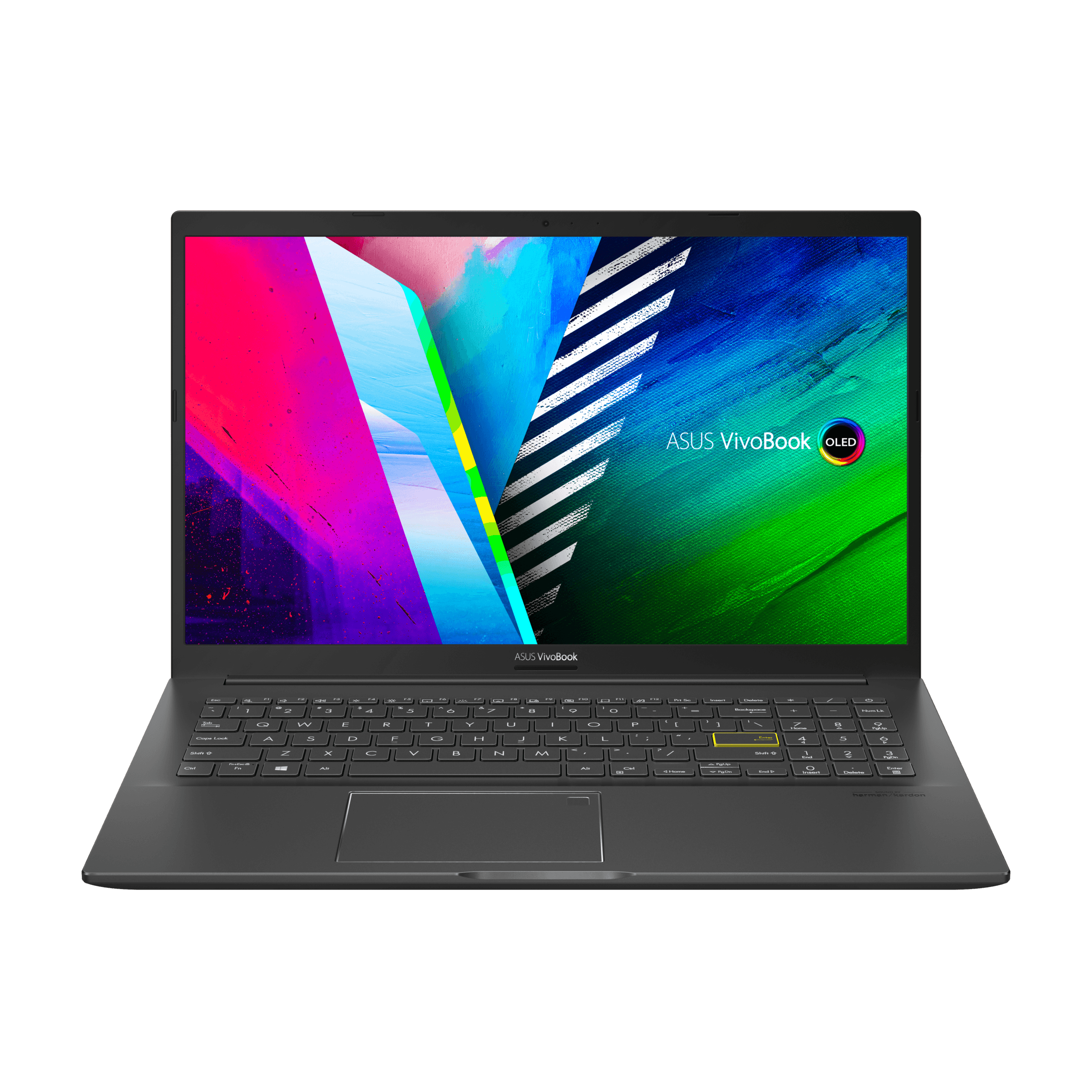 ASUS VIVOBOOK 15 OLED K513EA-L11691T LAPTOP (INDIE BLACK) | 15.6" FHD | i3-1115G4 | 4GB DDR4 | 512GB SSD | INTEL UHD | WIN10  + ASUS NEREUS BACKPACK (BLACK) - DataBlitz