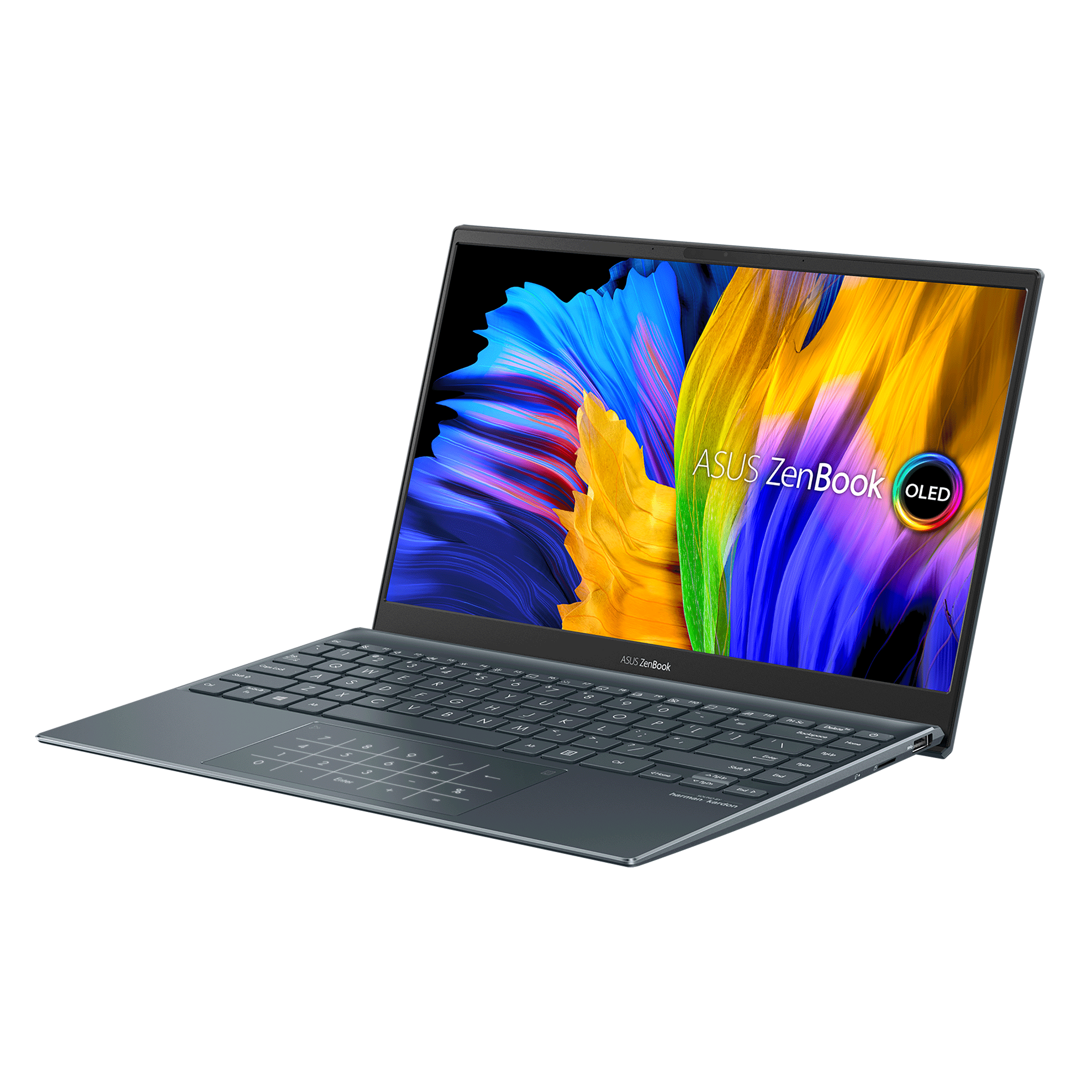 ASUS ZENBOOK 13 UX325EA-KG271TS LAPTOP (PINE GREY) | 13.3" FHD | i5-1135G7 | 16GB DDR4 | 512GB SSD | IRIS XE | WIN10 + ASUS SLEEVE + ETHERNET ADAPTER + AUDIO JACK ADAPTER - DataBlitz