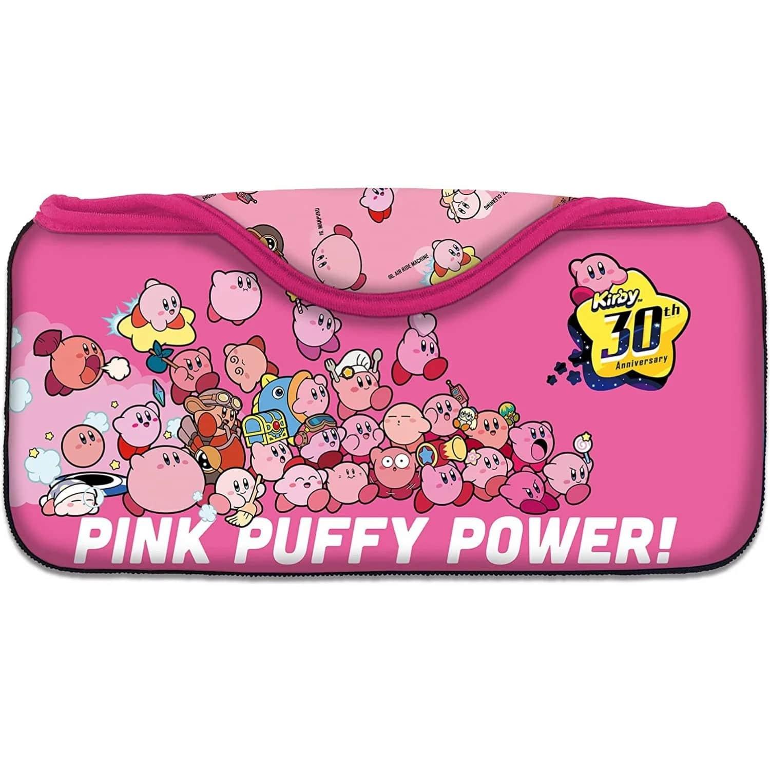 NSW KEYS FACTORY KIRBY STAR QUICK POUCH KIRBY 30TH ANNIVERSARY FOR NINTENDO SWITCH (CQP-013-1) - DataBlitz