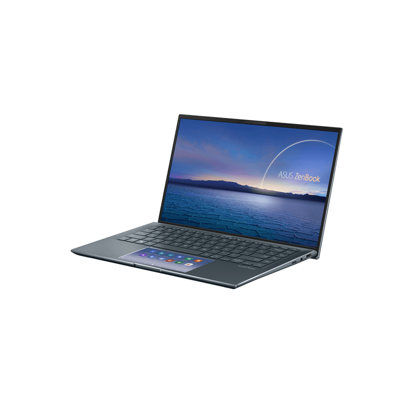 ASUS ZENBOOK 14 UX435EG-K9175TS Laptop (Pine Gray) | 14" FHD | i7-1165G7 | 16GB DDR4 | 1TB SSD | MX450 |  WIN10 Office Home and Student ASUS SLeeve - DataBlitz