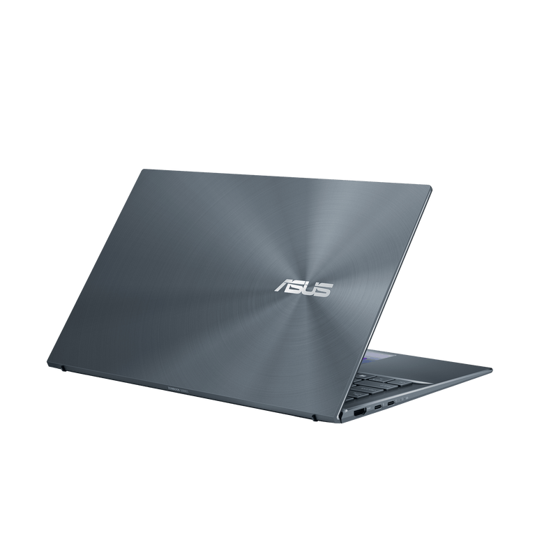 ASUS ZENBOOK 14 UX435EG-K9175TS Laptop (Pine Gray) | 14" FHD | i7-1165G7 | 16GB DDR4 | 1TB SSD | MX450 |  WIN10 Office Home and Student ASUS SLeeve - DataBlitz