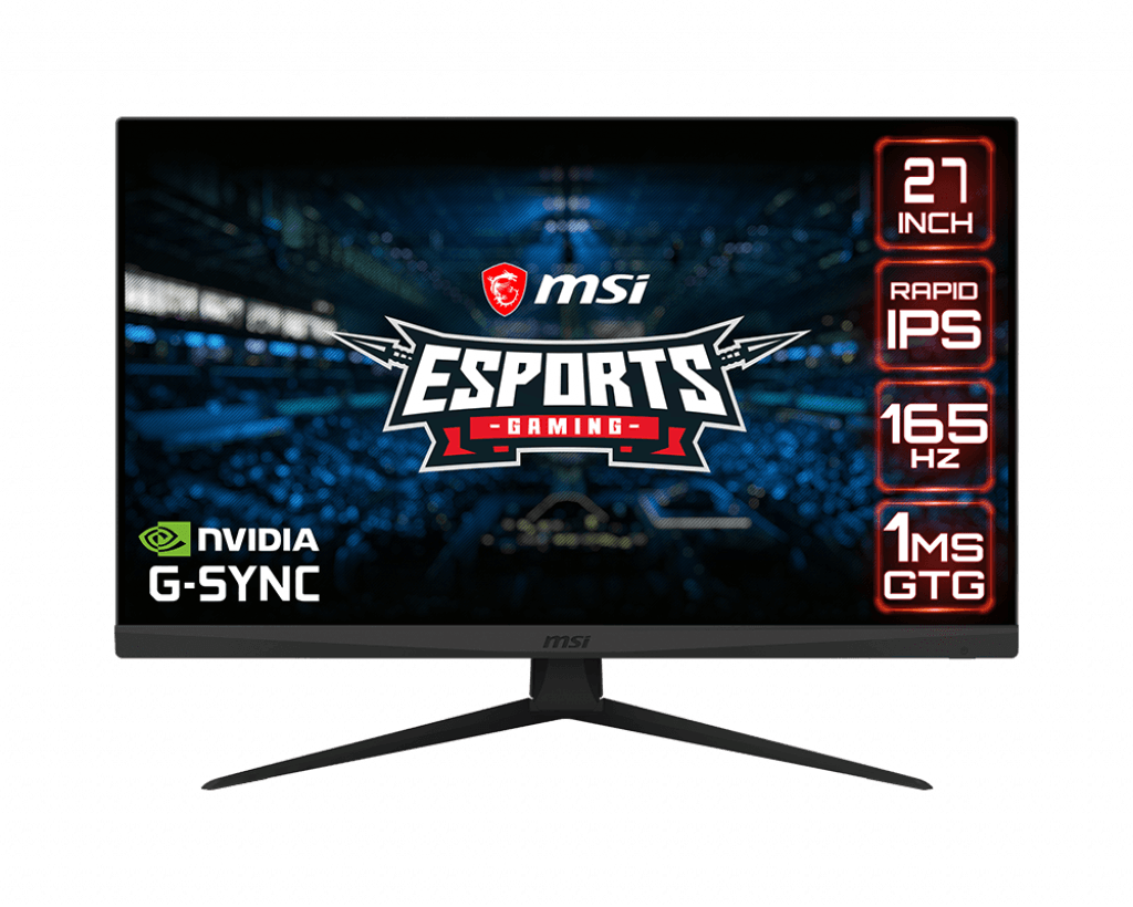 MSI OPTIX G273QF 27" WQHD ESPORTS GAMING MONITOR (BLACK) - DataBlitz