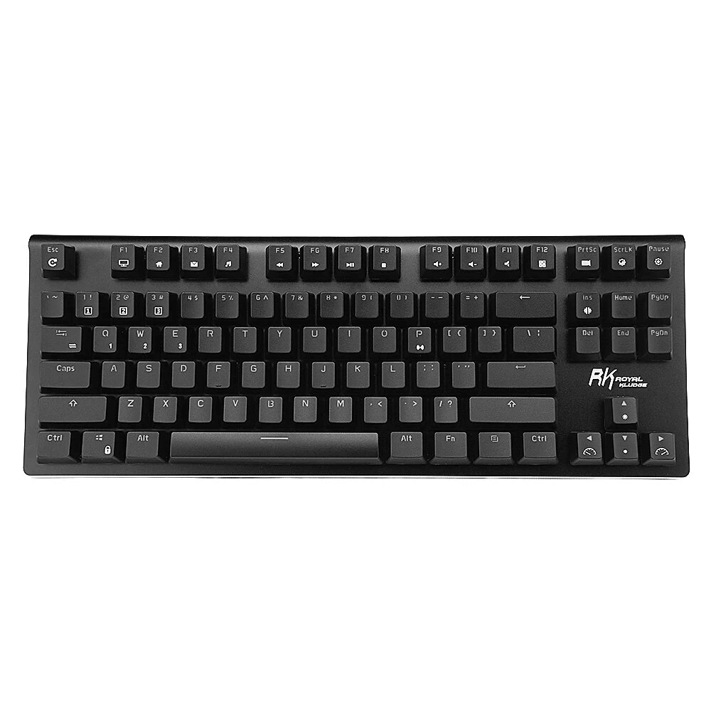 ROYAL KLUDGE G87 DUAL-MODE RGB 87 KEYS MECHANICAL KEYBOARD BLACK (BROWN SWITCH) - DataBlitz