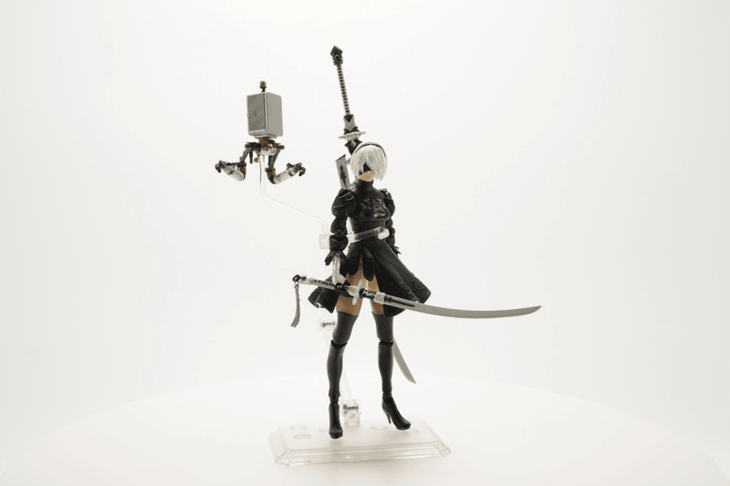 Square Enix Nier Automata Bring Arts: 2B & Machine Lifeform Action Figure