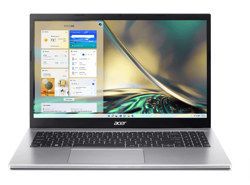 Acer Aspire 3 A315-59-598K Laptop (Pure Silver) | 15.6" FHD (1920 x 1080) | i5-1235U | 8GB DDR4 | 512GB SSD | Intel UHD | Windows 11 | MS Office & Student 2021 | Acer Entry Run Rate Backpack E-1620-P - DataBlitz