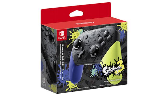 NSW Pro Controller (Splatoon 3 Edition) (MDE)