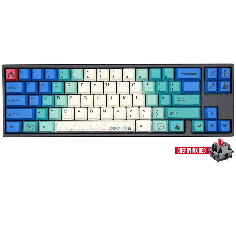 DUCKY MIYA PRO SUMMIT V2 MECHANICAL KEYBOARD (CHERRY MX RED) (A17A022A3A2A01A007) - DataBlitz