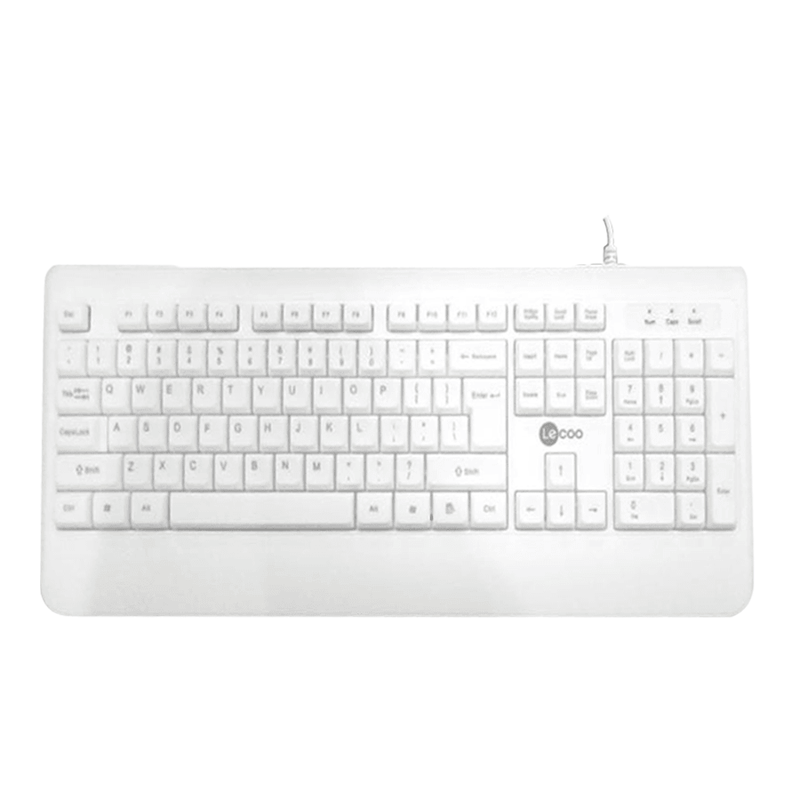 LENOVO LECOO CM104 WIRED KEYBOARD AND MOUSE COMBO (WHITE) - DataBlitz