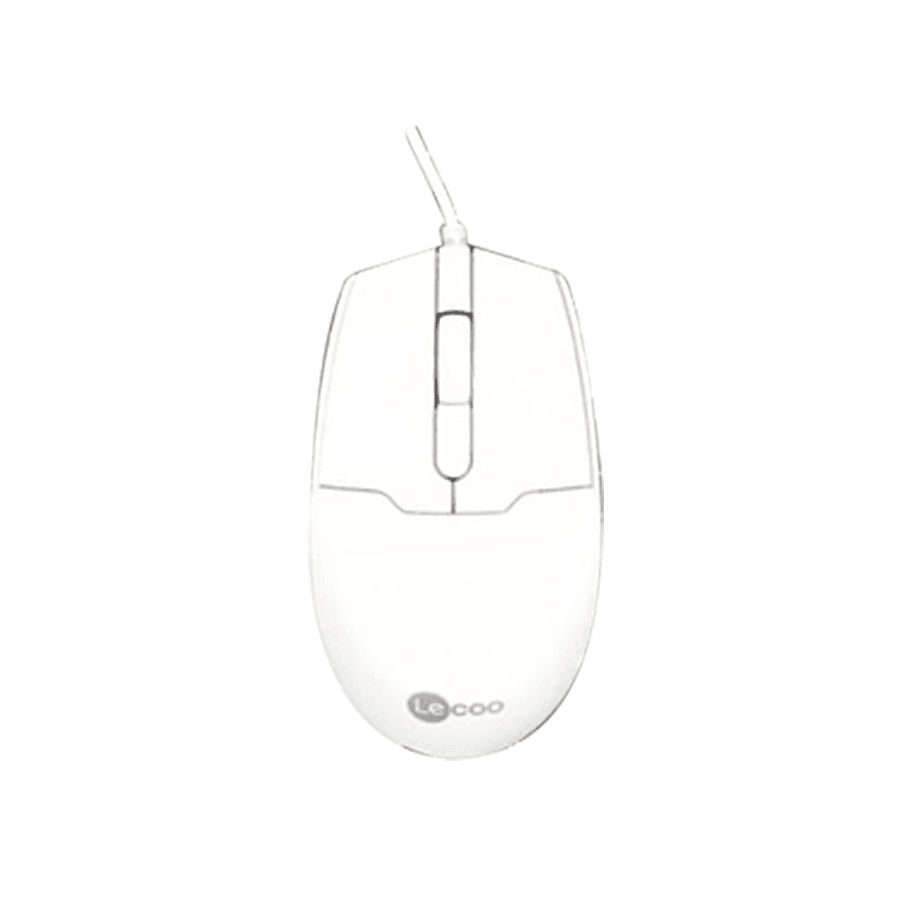 LENOVO LECOO CM104 WIRED KEYBOARD AND MOUSE COMBO (WHITE) - DataBlitz