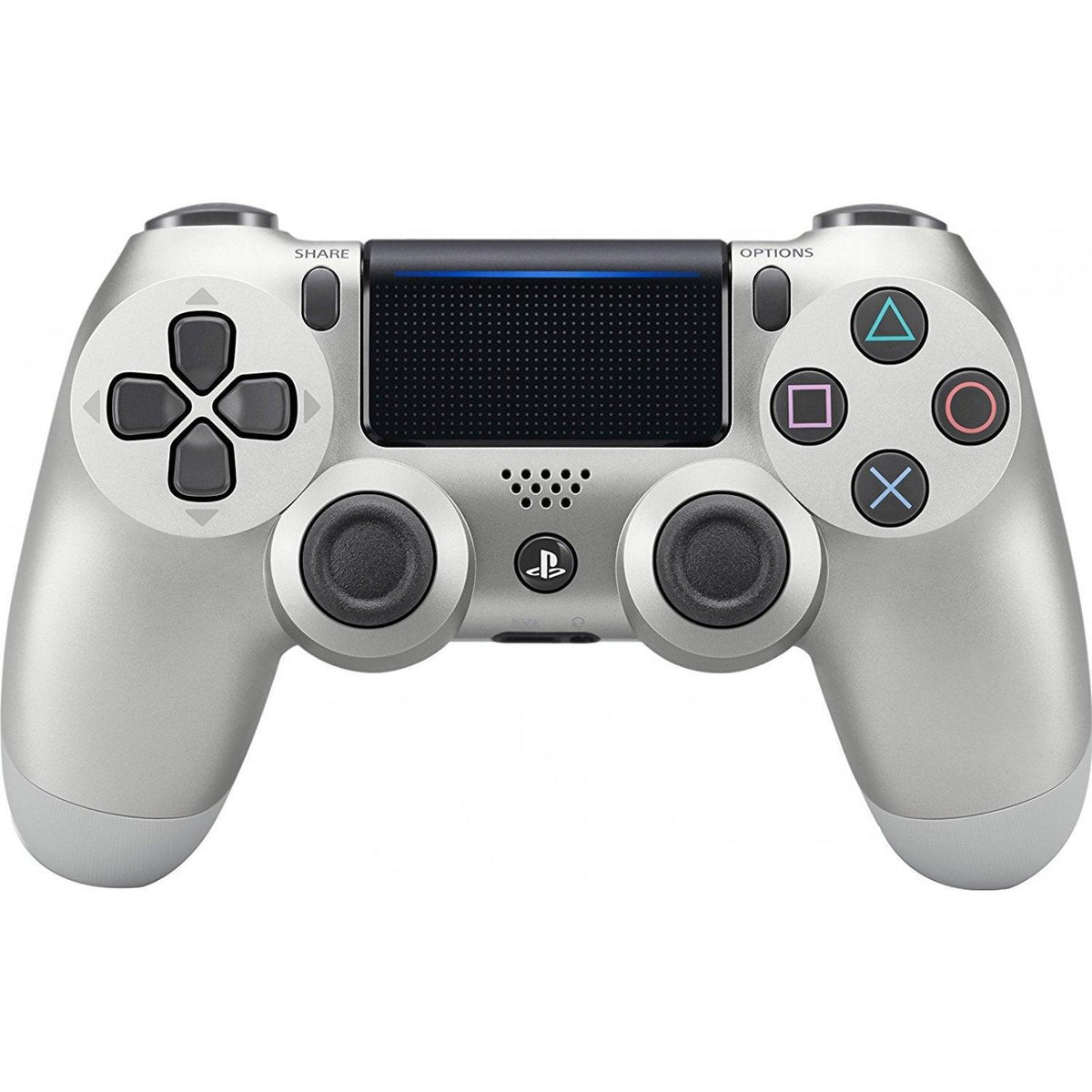 PS4 DUALSHOCK 4 WIRELESS CONTROLLER SILVER (CUH-ZCT2G15) (ASIAN) - DataBlitz