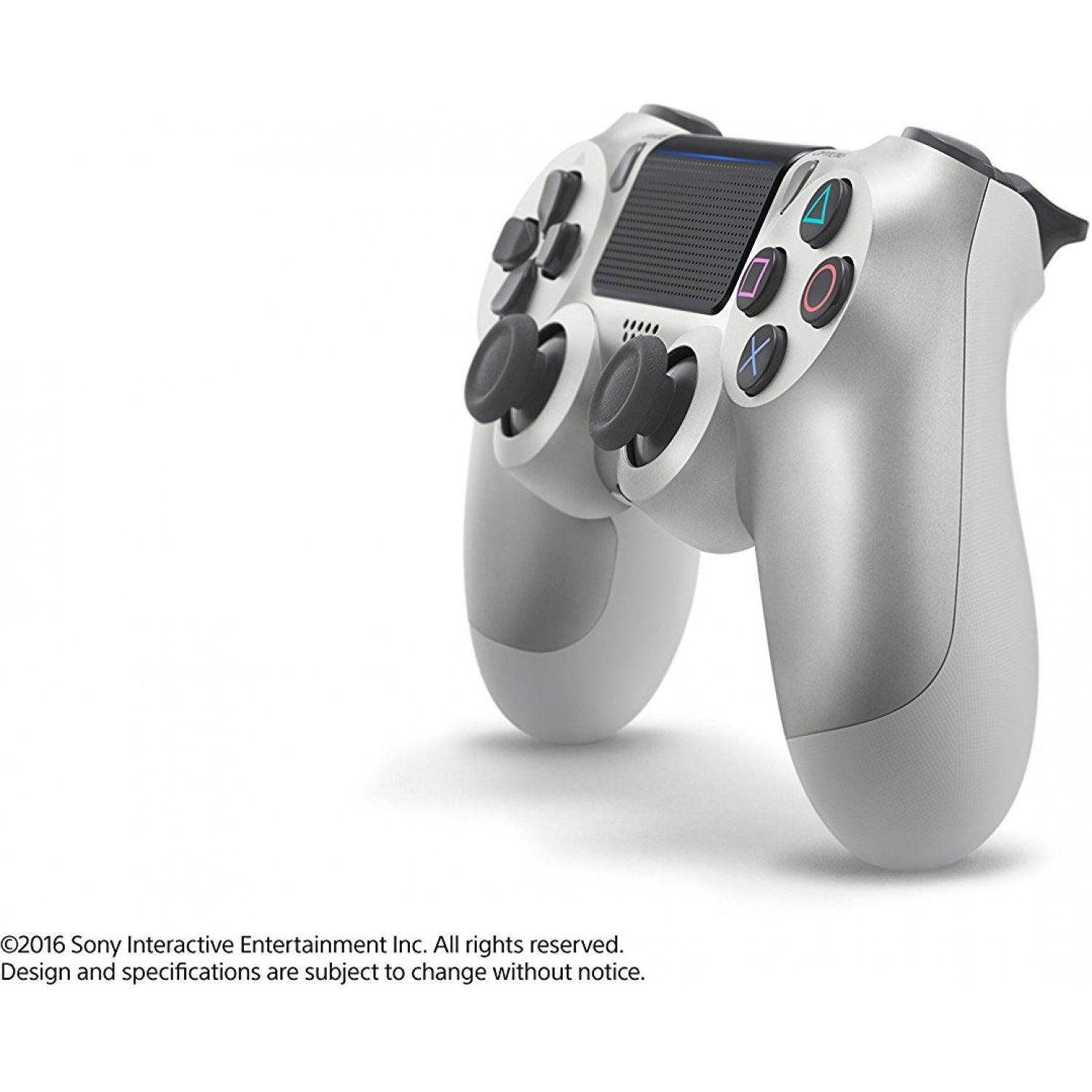 PS4 DUALSHOCK 4 WIRELESS CONTROLLER SILVER (CUH-ZCT2G15) (ASIAN) - DataBlitz