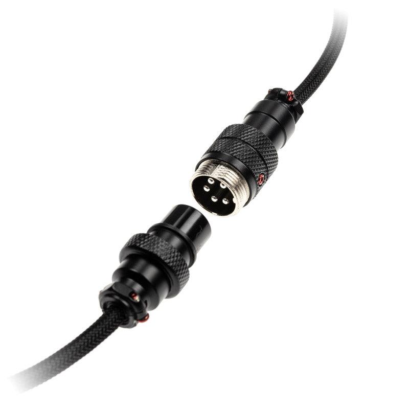 DUCKY ABYSS BLACK EDITION PREMICORD COILED KEYBOARD CABLE (DKCC-ABCNC1) - DataBlitz