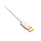 DUCKY HEAVEN WHITE EDITION PREMICORD COILED KEYBOARD CABLE (DKCC-HWCNC1) - DataBlitz