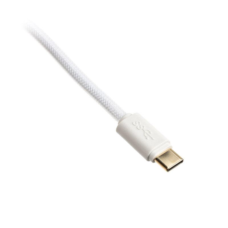 DUCKY HEAVEN WHITE EDITION PREMICORD COILED KEYBOARD CABLE (DKCC-HWCNC1) - DataBlitz