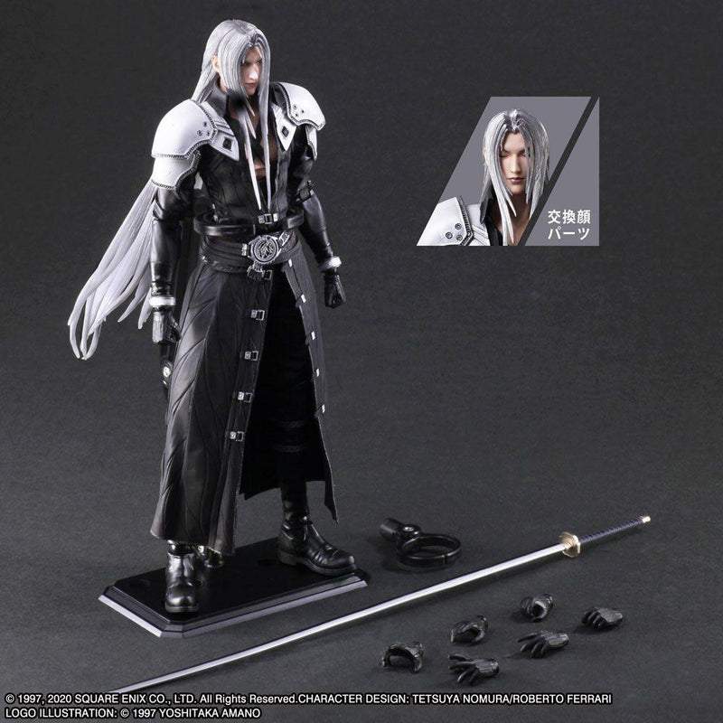 FINAL FANTASY VII REMAKE PLAY ARTS KAI ACTION FIGURE SEPHIROTH - DataBlitz