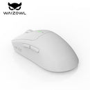 Waizowl OGM Pro Wireless Tri-Mode Gaming Mouse (White)