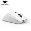 Waizowl OGM Pro Wireless Tri-Mode Gaming Mouse (White/Black)