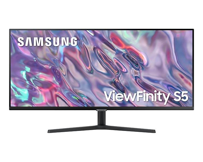 Samsung Viewfinity S5 LS34C500GAEXXP 34" 100Hz Ultra WQHD HDR10 Monitor w/ AMD Freesync - DataBlitz