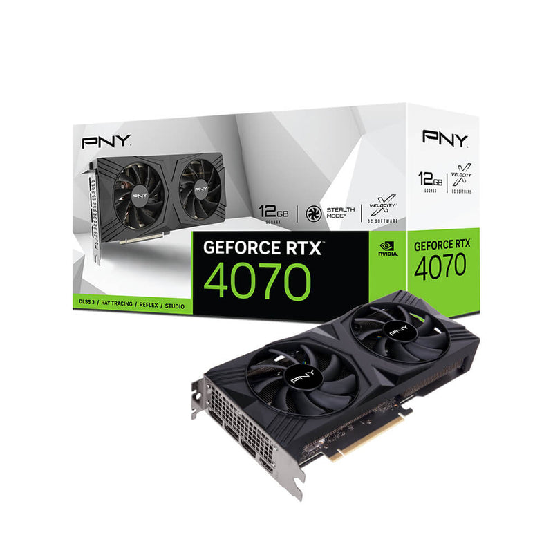 PNY Geforce RTX 4070 12GB Verto Dual Fan